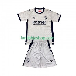 CA Osasuna Pelipaidat Vieraspelipaita 2024-2025 Lyhythihainen ,Lapset