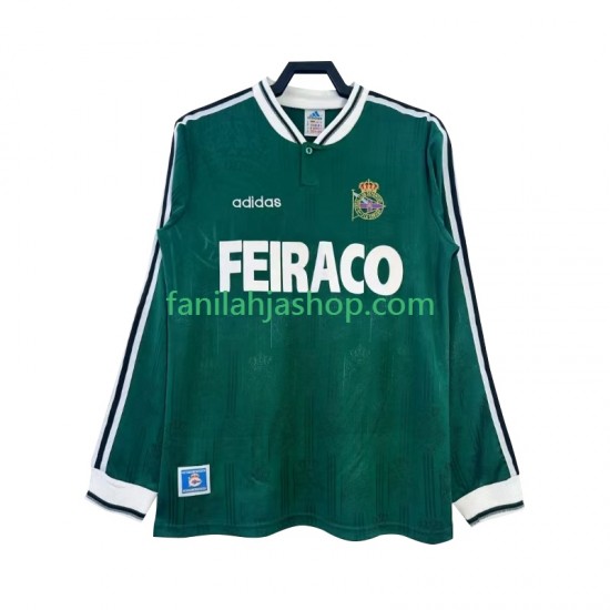 Pelipaidat Deportivo de La Coruna Retro Vieraspelipaita 1999 Pitkähihainen ,Miehet