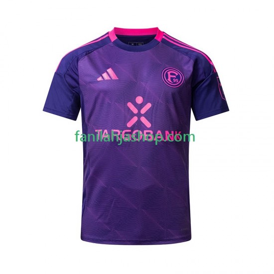 Pelipaidat Fortuna Dusseldorf Kolmaspelipaita 2024-2025 Lyhythihainen ,Miehet