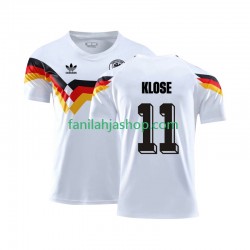 Saksa Pelipaidat Klose 11 1990 Retro Kotipelipaita Lyhythihainen ,Miehet