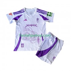 Pelipaidat Girona Neljäspelipaita 2024-2025 Lyhythihainen ,Lapset