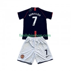 Manchester United Pelipaidat Cristiano Ronaldo 7 2007 Retro Vieraspelipaita 2008 Lyhythihainen ,Lapset