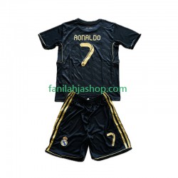 Real Madrid Pelipaidat Cristiano Ronaldo 7 2012 Retro Vieraspelipaita 2011 Lyhythihainen ,Lapset