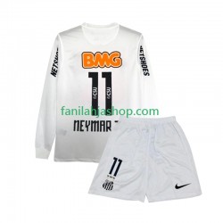 Pelipaidat Santos Neymar JR 11 2012 Retro Kotipelipaita 2011 Pitkähihainen ,Lapset