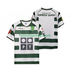 Sporting CP Pelipaidat 2001 2003 Retro Kotipelipaita Lyhythihainen ,Miehet