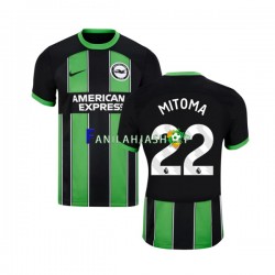 Brighton Hove Albion Pelipaidat Mitoma 22 Vieraspelipaita 2023-2024 Lyhythihainen ,Miehet
