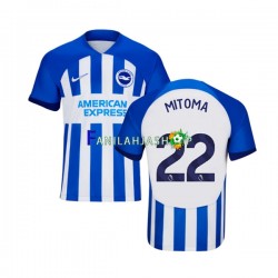Brighton Hove Albion Pelipaidat Mitoma 22 Kotipelipaita 2023-2024 Lyhythihainen ,Miehet