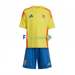 Kolumbia Pelipaidat Copa America 2024 Kotipelipaita Lyhythihainen ,Lapset