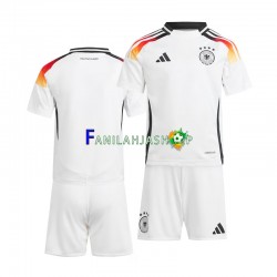Saksa Pelipaidat Euro 2024 Kotipelipaita Lyhythihainen ,Lapset