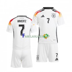 Saksa Pelipaidat Havertz 7 Euro 2024 Kotipelipaita Lyhythihainen ,Lapset