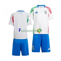 Italia Pelipaidat Euro 2024 Vieraspelipaita Lyhythihainen ,Lapset