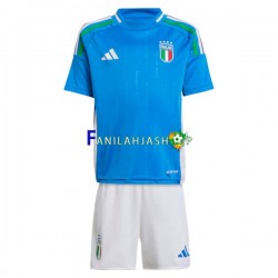 Italia Pelipaidat Euro 2024 Kotipelipaita Lyhythihainen ,Lapset