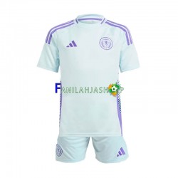 Skotlanti Pelipaidat Euro 2024 Vieraspelipaita Lyhythihainen ,Lapset