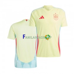 Espanja Pelipaidat Euro 2024 Vieraspelipaita Lyhythihainen ,Miehet