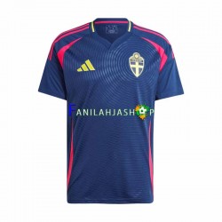 Ruotsi Pelipaidat Vieraspelipaita 2024 Lyhythihainen ,Miehet