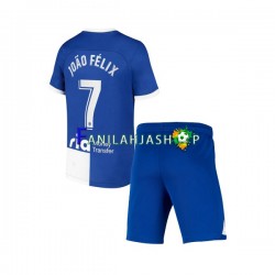 Atlético Madrid Pelipaidat Joao Felix 7 120 Anniversary Kotipelipaita 2022-2023 Lyhythihainen ,Lapset