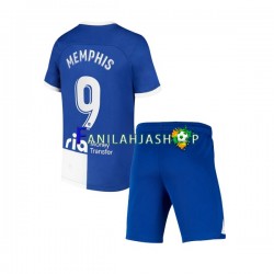 Atlético Madrid Pelipaidat Memphis 9 120 Anniversary Kotipelipaita 2022-2023 Lyhythihainen ,Lapset