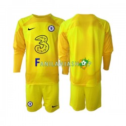 Chelsea Pelipaidat Maalivahdin Vieraspelipaita 2022-2023 Pitkähihainen ,Lapset