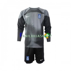 Kreikka Pelipaidat Maalivahdin Vieraspelipaita 2022-2023 Pitkähihainen ,Lapset