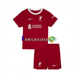 Liverpool Pelipaidat Kotipelipaita 2023-2024 Lyhythihainen ,Lapset
