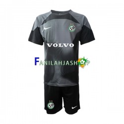 Maccabi Haifa Pelipaidat Maalivahdin Kotipelipaita 2022-2023 Lyhythihainen ,Lapset