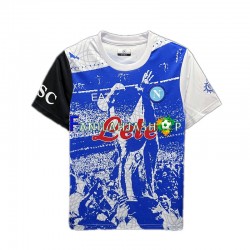 Napoli Pelipaidat Maradona Champions Special Edition Kotipelipaita 2023 Lyhythihainen ,Miehet