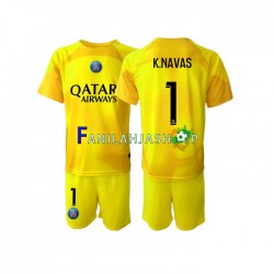 Paris Saint-Germain Pelipaidat K.NAVAS 1 Maalivahdin Kolmaspelipaita 2022-2023 Lyhythihainen ,Lapset