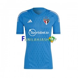 Sao Paulo Pelipaidat Maalivahdin Vieraspelipaita 2023 Lyhythihainen ,Miehet