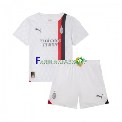 AC Milan Pelipaidat Vieraspelipaita 2023-2024 Lyhythihainen ,Lapset