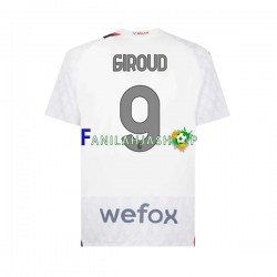 AC Milan Pelipaidat Olivier Giroud 9 Vieraspelipaita 2023-2024 Lyhythihainen ,Miehet