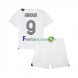 AC Milan Pelipaidat Olivier Giroud 9 Vieraspelipaita 2023-2024 Lyhythihainen ,Lapset