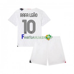 AC Milan Pelipaidat Rafael Leao 10 Vieraspelipaita 2023-2024 Lyhythihainen ,Lapset