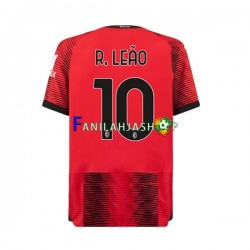 AC Milan Pelipaidat Rafael Leao 10 Kotipelipaita 2023-2024 Lyhythihainen ,Miehet