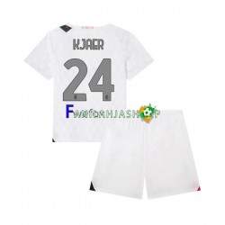 AC Milan Pelipaidat Simon Kjaer 24 Vieraspelipaita 2023-2024 Lyhythihainen ,Lapset