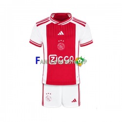 AFC Ajax Pelipaidat Kotipelipaita 2023-2024 Lyhythihainen ,Lapset