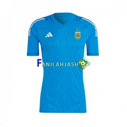 Argentiina Pelipaidat Maalivahdin Kolmaspelipaita 2023 Lyhythihainen ,Miehet