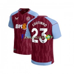 Aston Villa Pelipaidat Philippe Coutinho 23 Kotipelipaita 2023-2024 Lyhythihainen ,Miehet