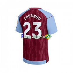 Aston Villa Pelipaidat Philippe Coutinho 23 Kotipelipaita 2023-2024 Lyhythihainen ,Miehet