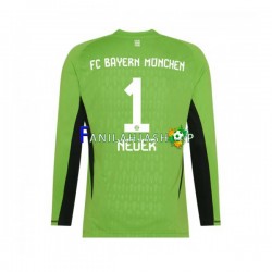 FC Bayern München Pelipaidat Manuel Neuer 1 Maalivahdin Vieraspelipaita 2023-2024 Pitkähihainen ,Miehet