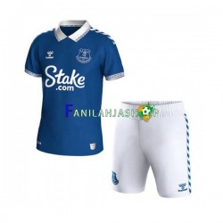 Everton Pelipaidat Kotipelipaita 2023-2024 Lyhythihainen ,Lapset
