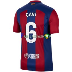 FC Barcelona Pelipaidat Gavi 6 Kotipelipaita 2023-2024 Lyhythihainen ,Miehet