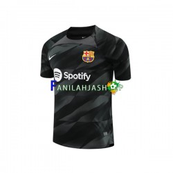 FC Barcelona Pelipaidat Maalivahdin Vieraspelipaita 2023-2024 Lyhythihainen ,Miehet
