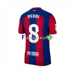 FC Barcelona Pelipaidat Pedri 8 Kotipelipaita 2023-2024 Lyhythihainen ,Miehet