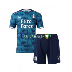 Feyenoord Rotterdam Pelipaidat Vieraspelipaita 2023-2024 Lyhythihainen ,Lapset