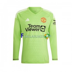 Manchester United Pelipaidat Maalivahdin Kotipelipaita 2023-2024 Pitkähihainen ,Miehet