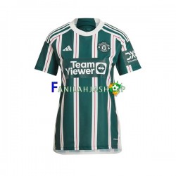 Manchester United Pelipaidat Vieraspelipaita 2023-2024 Lyhythihainen ,Naiset