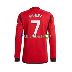 Manchester United Pelipaidat Mount 7 Kotipelipaita 2023-2024 Pitkähihainen ,Miehet