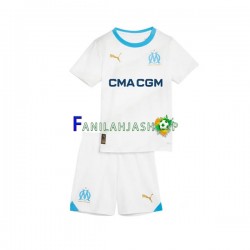 Olympique de Marseille Pelipaidat Kotipelipaita 2023-2024 Lyhythihainen ,Lapset