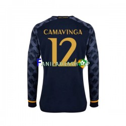 Real Madrid Pelipaidat EDUARDO CAMAVINGA 12 Vieraspelipaita 2023-2024 Pitkähihainen ,Miehet