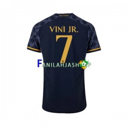 Real Madrid Pelipaidat Vinicius Junior 7 Vieraspelipaita 2023-2024 Lyhythihainen ,Miehet
